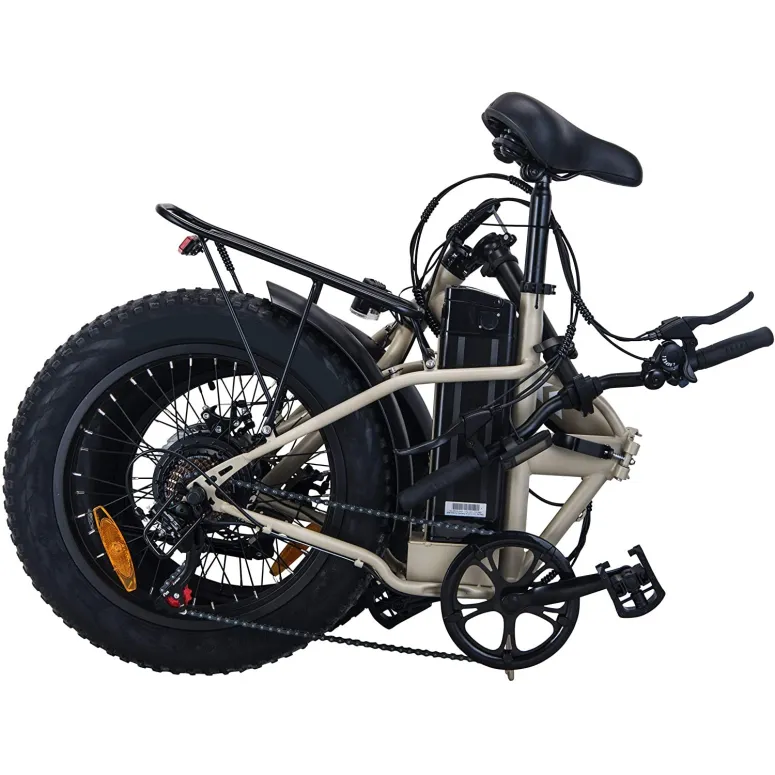 Rower Elektryczny Składany 20 Fatbike Tarcze 250W - 7