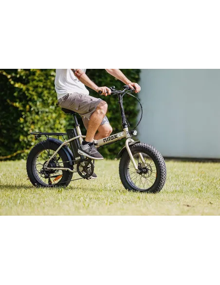 Rower Elektryczny Składany 20 Fatbike Tarcze 250W - 10