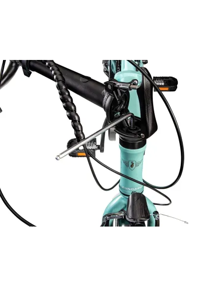 Elektryczny Rower Miejski 20 Składany ALU 250 W Składak Stopka Damski Męski