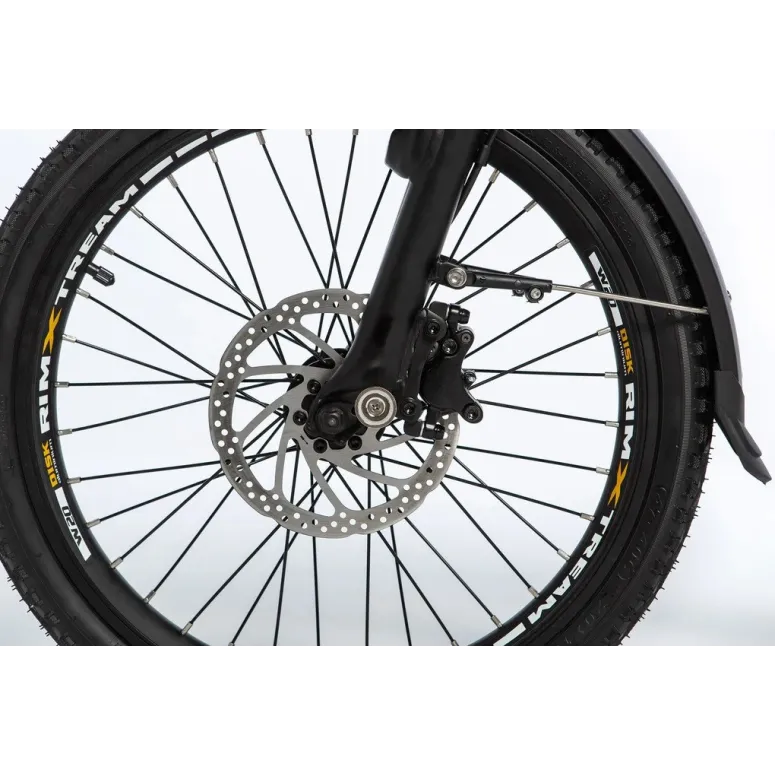 Elektryczny Rower Składany 20 Składak Hydrauliczne - 5