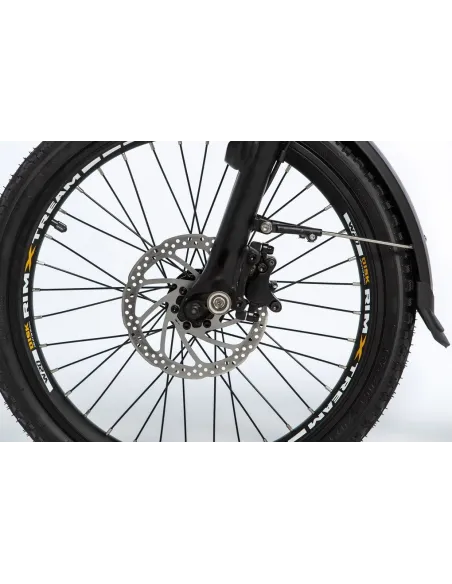 Elektryczny Rower Składany 20 Składak Hydrauliczne - 5