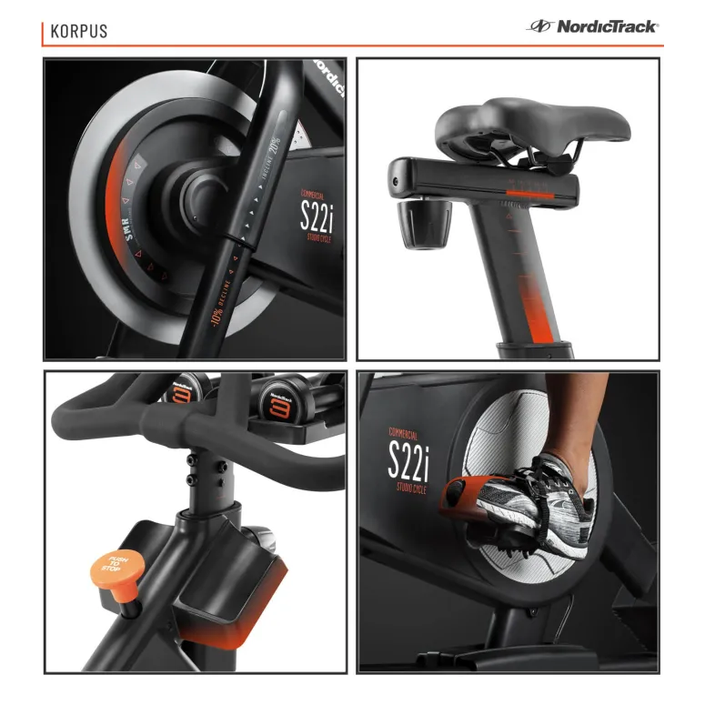 Rower Stacjonarny Spininngowy NordicTrack S22i - 3