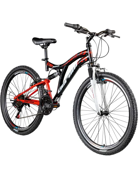 Młodzieżowy Rower Górski MTB Full 26 Amortyzacja - 4