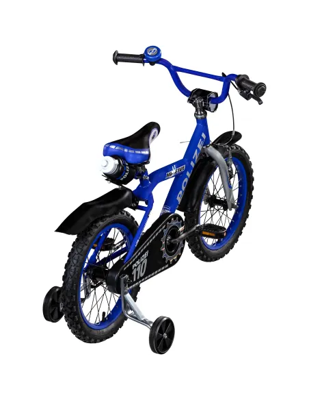 Rower Dziecięcy 16 Policja Kółka Boczne Bidon 4+ - 5