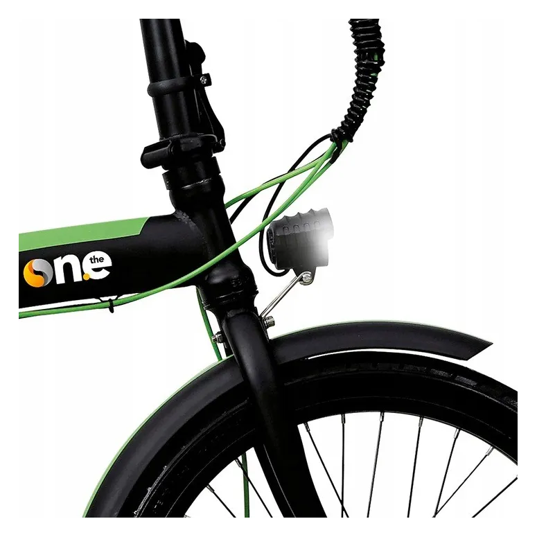 Rower Elektryczny Składany 20 Tarcze 250W 5 Trybów - 4