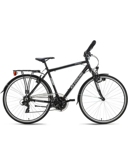 Męski Rower Trekkingowy 28 Bagażnik 21 Biegów ALU - 1