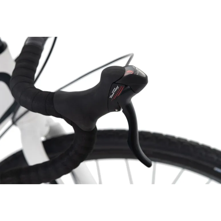 Rower Szosowy Gravel 28 Męski ALU Tarcze 14 Biegów - 3