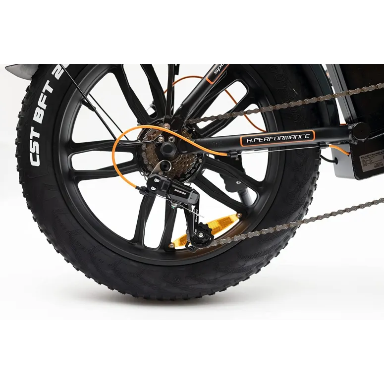 Elektryczny Rower Składany Fatbike 20 ALU 250W - 5