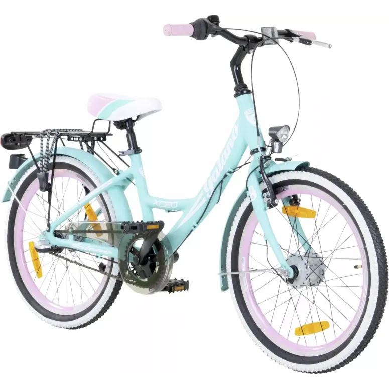 Dziewczęcy Rower 20 Miejski Dziecięcy Światła 5+ - 3