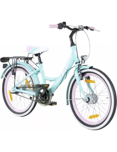 Dziewczęcy Rower 20 Miejski Dziecięcy Światła 5+ - 3