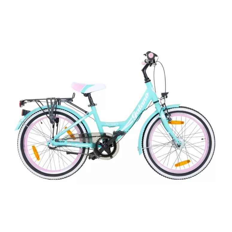 Dziewczęcy Rower 20 Miejski Dziecięcy Światła 5+ - 1