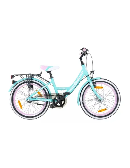 Dziewczęcy Rower 20 Miejski Dziecięcy Światła 5+ - 1