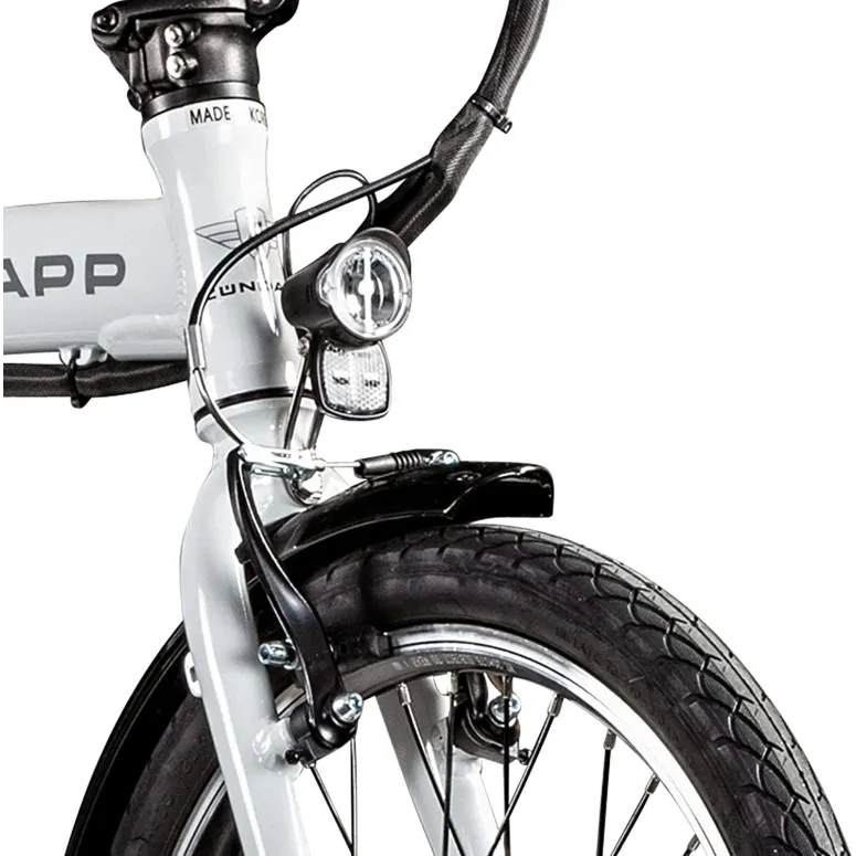 Elektryczny Rower Składany 20 Składak ALU 3 Tryby Wspomaganie Revo Błotniki