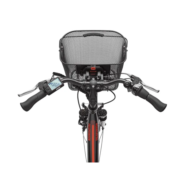 Elektryczny Rower Miejski 28 Nexus 7 ALU Kontra Wspomaganie 5 Trybów Bagaż