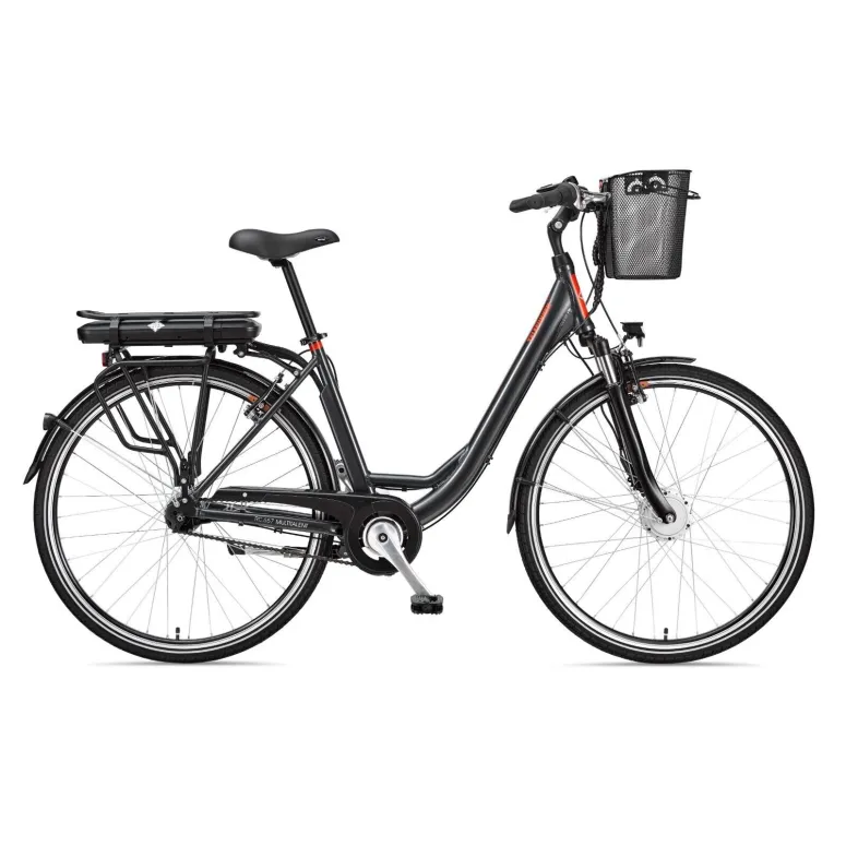 Elektryczny Rower Miejski 28 Nexus 7 ALU Kontra Wspomaganie 5 Trybów Bagaż