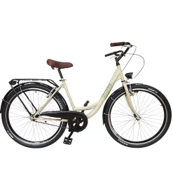 Miejski Rower Damski 27,5 Światła Dynamo Stopka