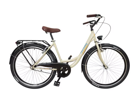 Miejski Rower Damski 27,5 Światła Dynamo Stopka - 1