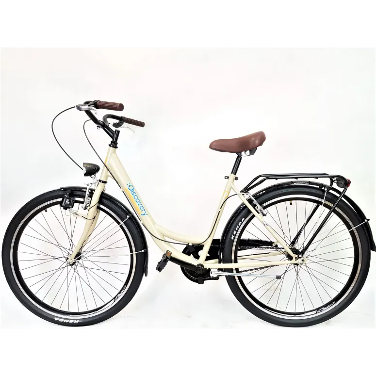 Miejski Rower Damski 27,5 Światła Dynamo Stopka - 10