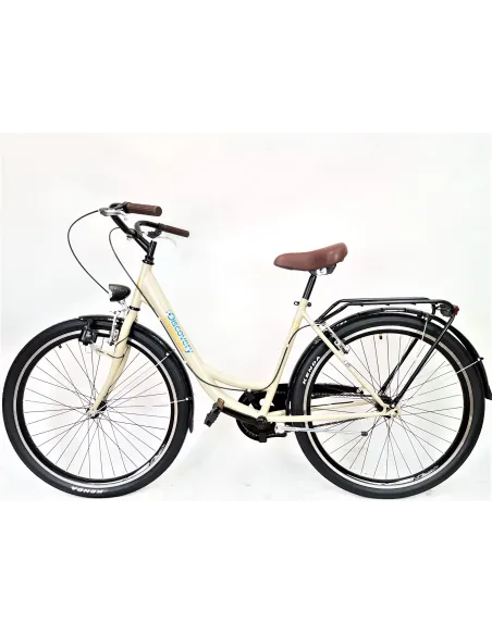 Miejski Rower Damski 27,5 Światła Dynamo Stopka - 10