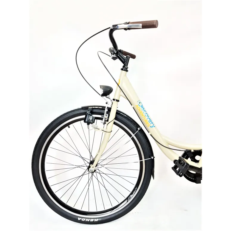 Miejski Rower Damski 27,5 Światła Dynamo Stopka - 2