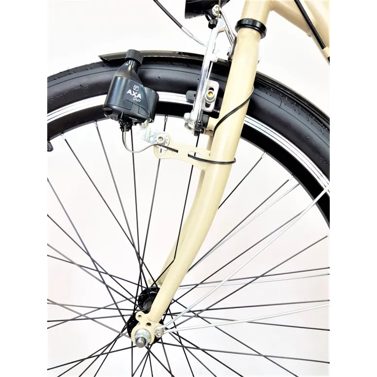 Miejski Rower Damski 27,5 Światła Dynamo Stopka - 5