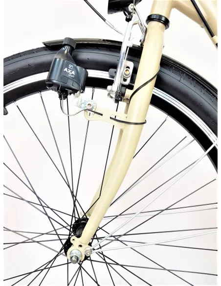 Miejski Rower Damski 27,5 Światła Dynamo Stopka - 5