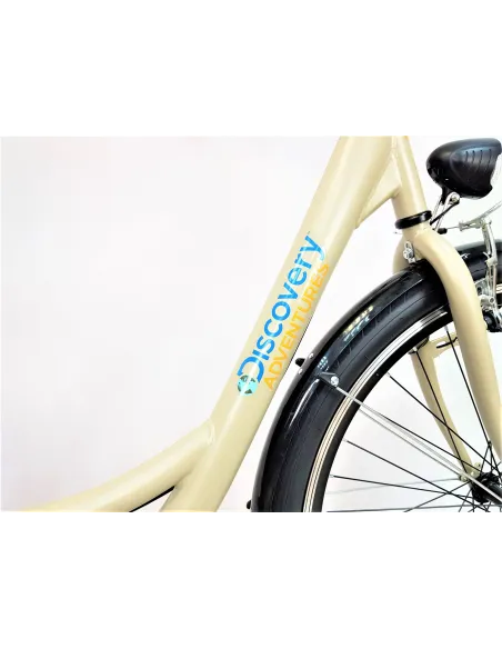 Miejski Rower Damski 27,5 Światła Dynamo Stopka - 9