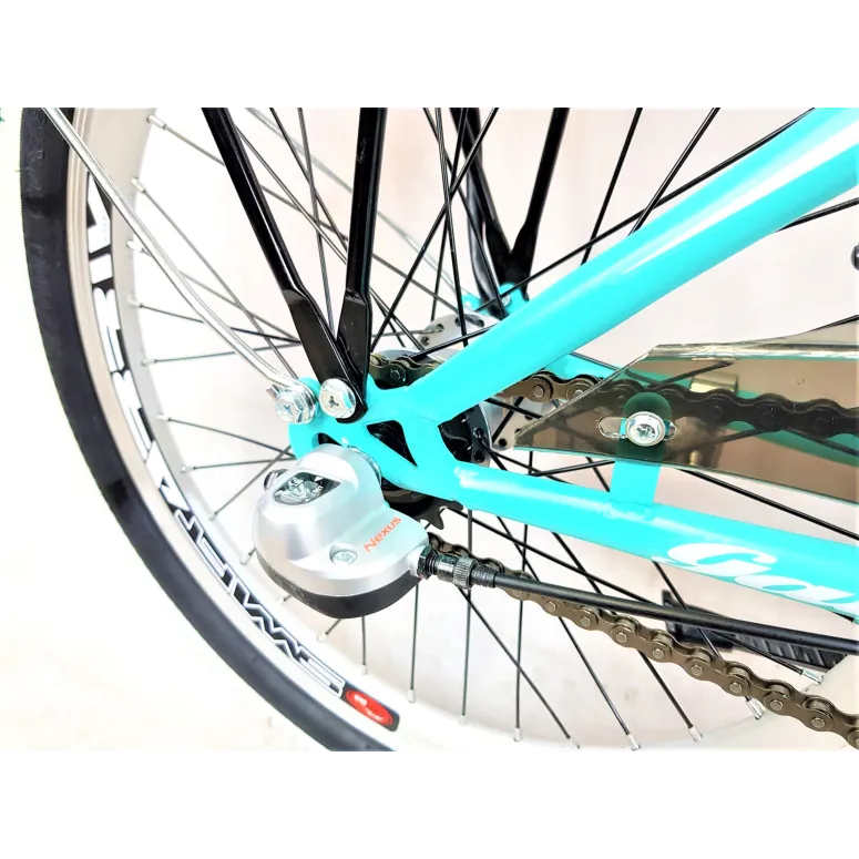 Dziewczęcy Rower Miejski Galano 20 Nexus Kontra - 7