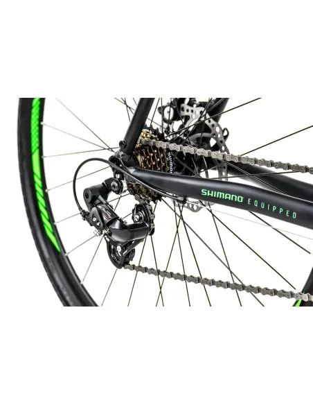 Rower Szosowy Męski 28 ALU Tarcze 14 Bieg Szosówka - 7