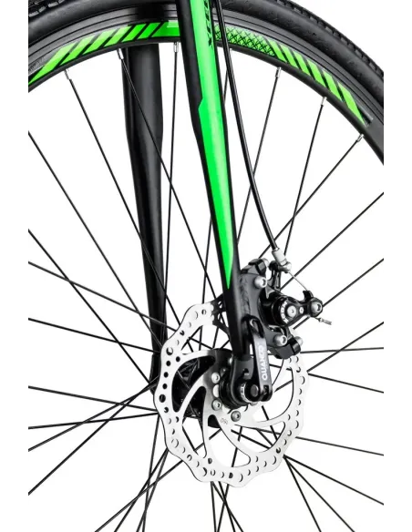 Rower Szosowy Męski 28 ALU Tarcze 14 Bieg Szosówka - 4