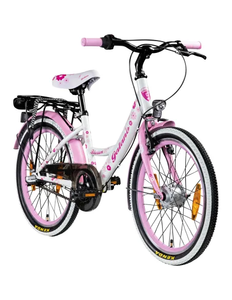 Dziewczęcy Rower 20 Rowerek Nexus 3 Światła Kontra - 4