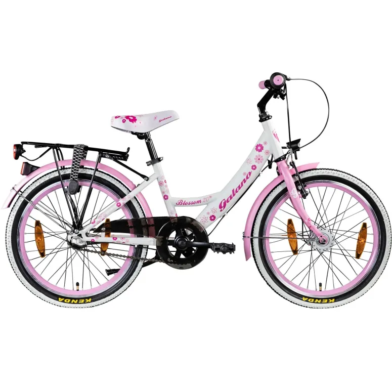 Dziewczęcy Rower 20 Rowerek Nexus 3 Światła Kontra - 1