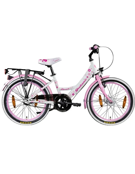 Dziewczęcy Rower 20 Rowerek Nexus 3 Światła Kontra - 1