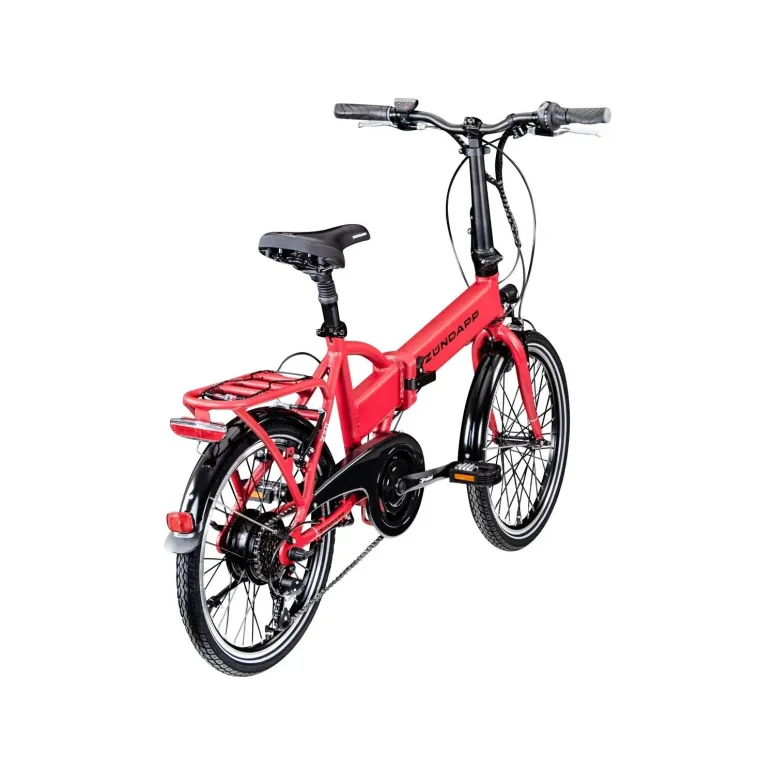 Rower Elektryczny Składany 20 Miejski 250W ALU Światła Składak Męski Damski