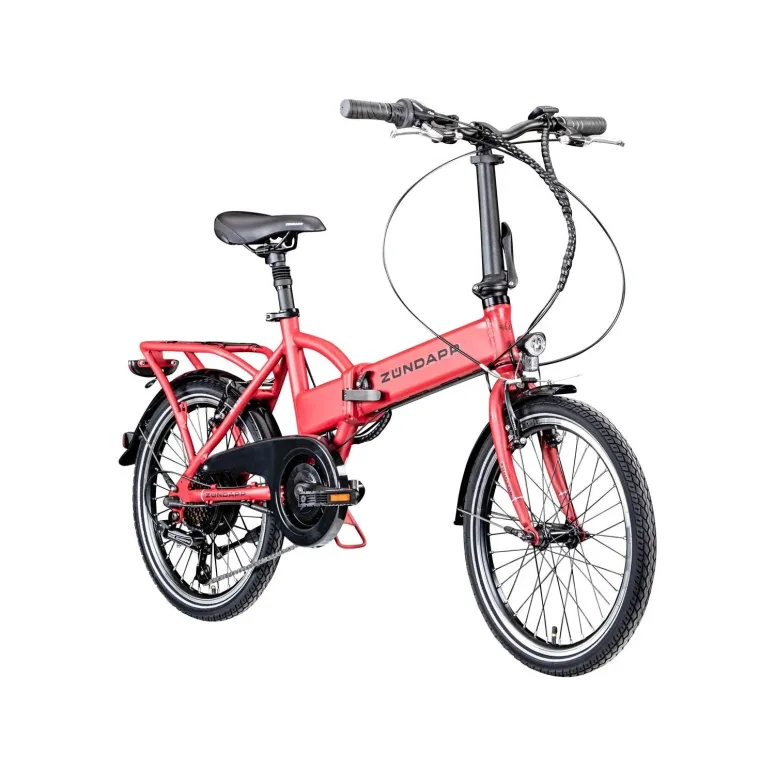 Rower Elektryczny Składany 20 Miejski 250W ALU Światła Składak Męski Damski