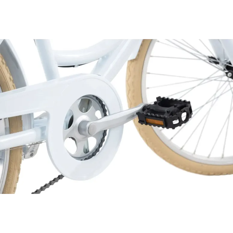 Rower Miejski Dziecięcy 24 Błotnik 6 Bieg Bagażnik - 5