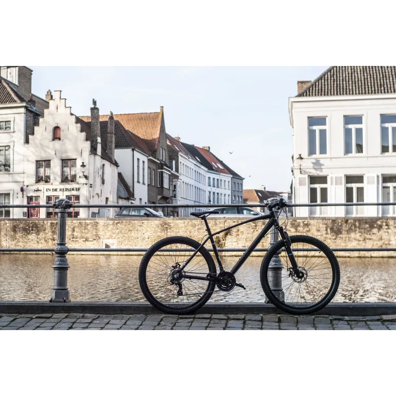 Rower Górski 27,5 Męski Tarcze 21 Bieg Amortyzacja - 12