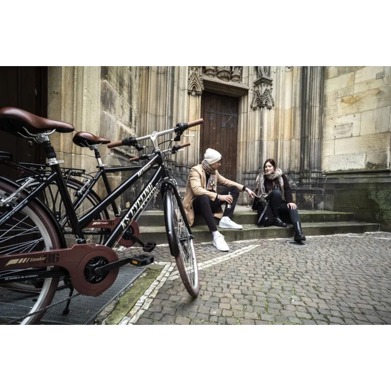 Rower Trekkingowy Męski 28 Bagażnik Oświetlenie - 8