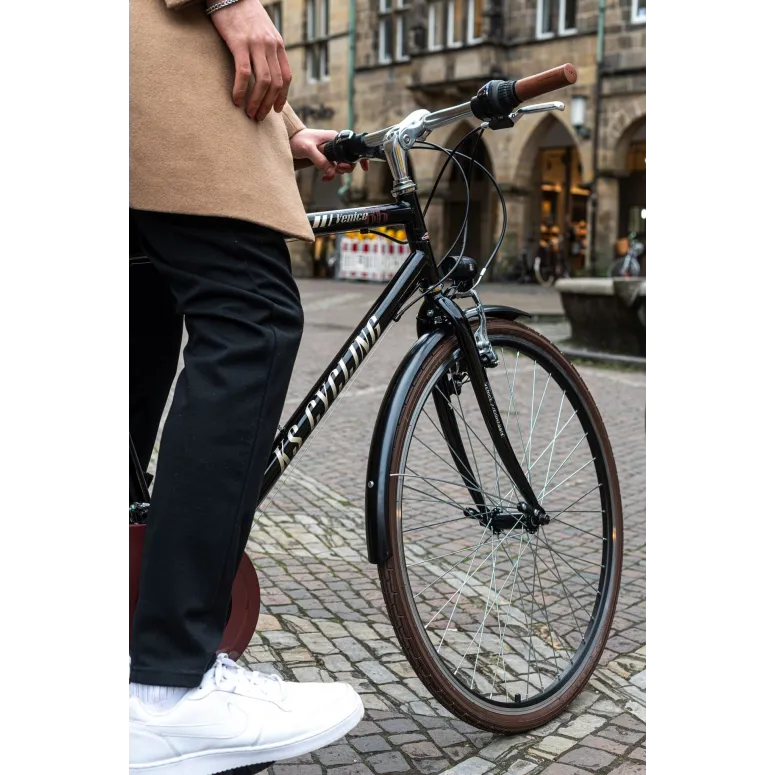 Rower Trekkingowy Męski 28 Bagażnik Oświetlenie - 9