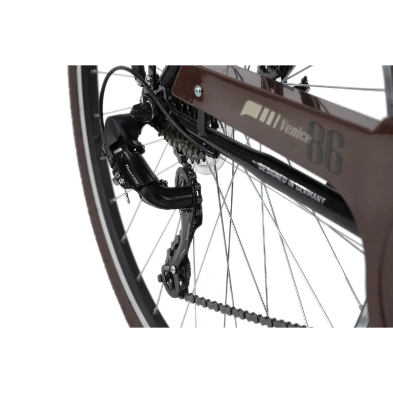 Rower Trekkingowy Męski 28 Bagażnik Oświetlenie - 5