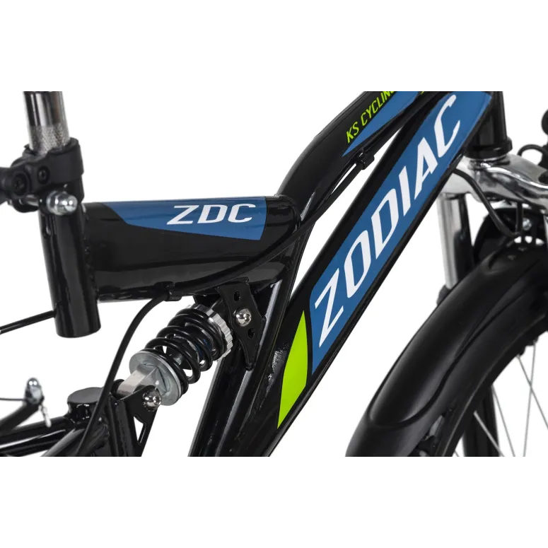 Dziecięcy Rower Górski 20 MTB Oświetlenie Pełna Amortyzacja Chłopięcy Góral