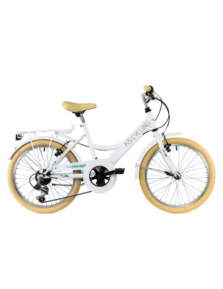 Dziecięcy Rower Miejski 20 Dziewczęcy Bagażnik - 1