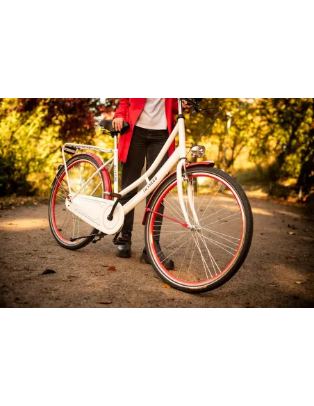 Rower Miejski Damski 28 Holenderka Oświetlenie - 8