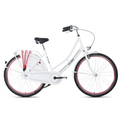 Rower Miejski Damski 28 Holenderka Bagażnik Stopka