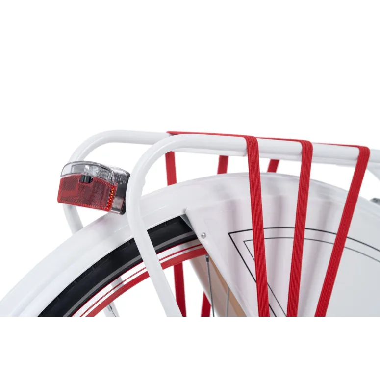 Rower Miejski Damski 28 Holenderka Bagażnik Stopka - 3
