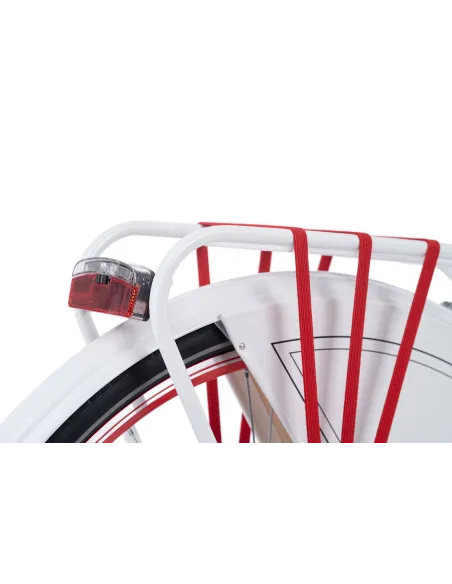 Rower Miejski Damski 28 Holenderka Bagażnik Stopka - 3
