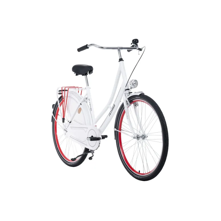 Rower Miejski Damski 28 Holenderka Bagażnik Stopka - 6