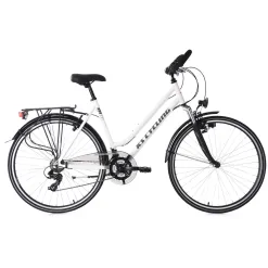 Damski Rower Trekkingowy 28 ALU Bagaż 21 biegów