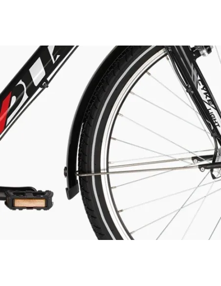 Dziecięcy Rower Miejski 24 Nexus 3 Kontra Światła - 5