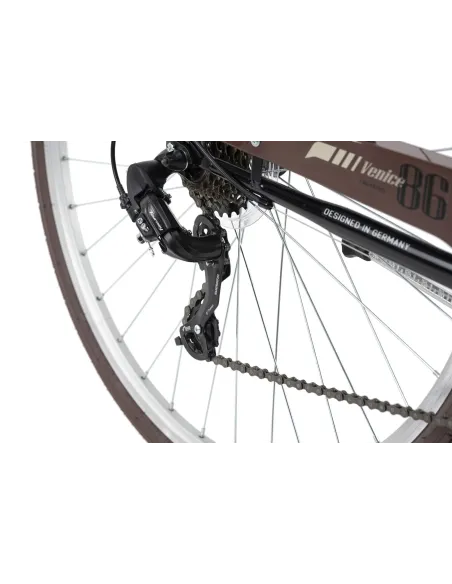 Rower Trekkingowy Męski 28 Bagażnik Stopka 21 Bieg - 5